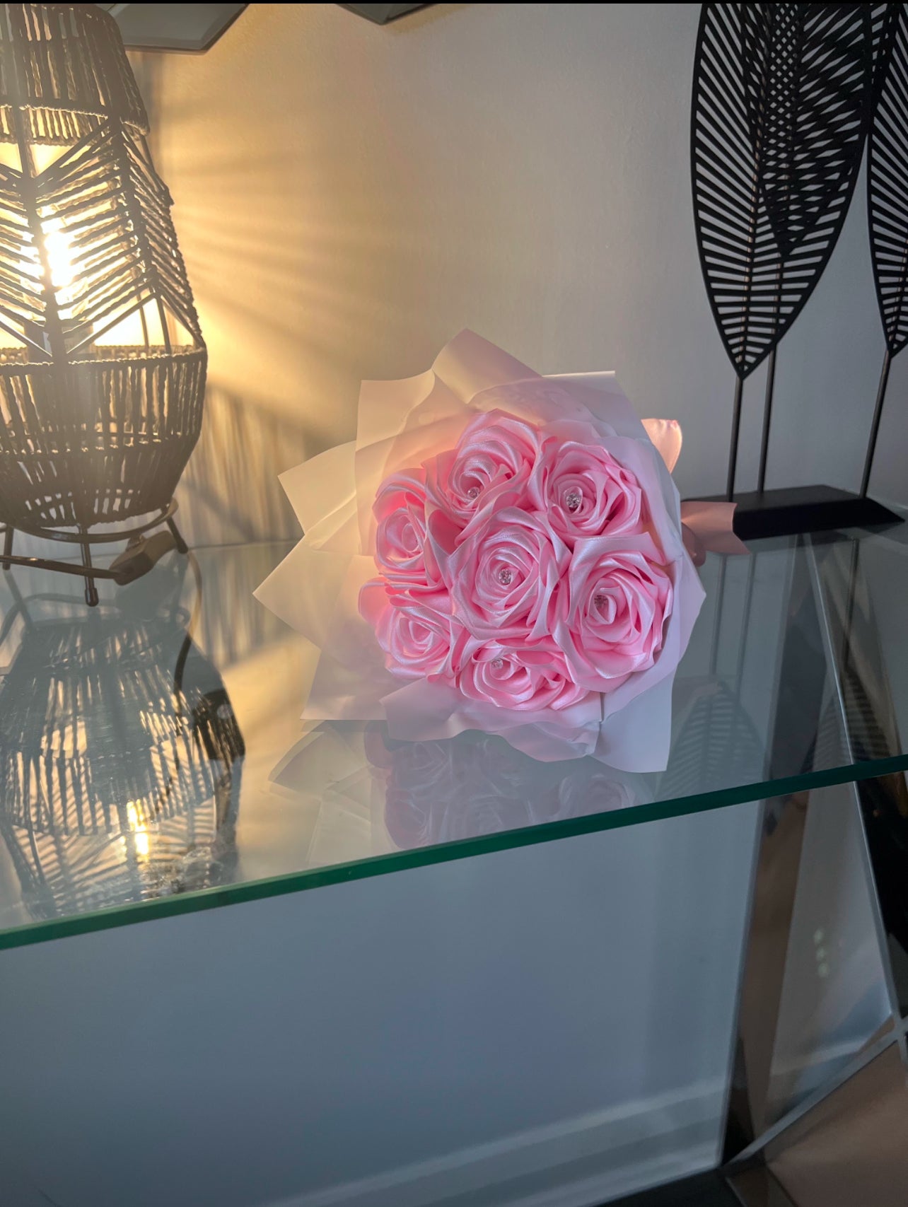 🎀Pretty in Pink Eternal Rose Bouquet🎀